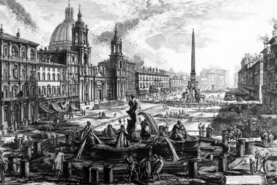 View of the Piazza Navona, from the 
